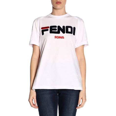 fendi t-shirt dames|fendi t shirt discount.